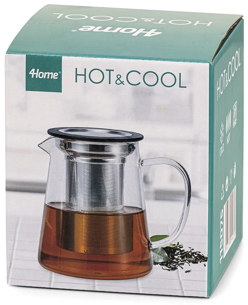 4Home Dzbanek do herbaty Tea time Hot&Cool, 650 ml