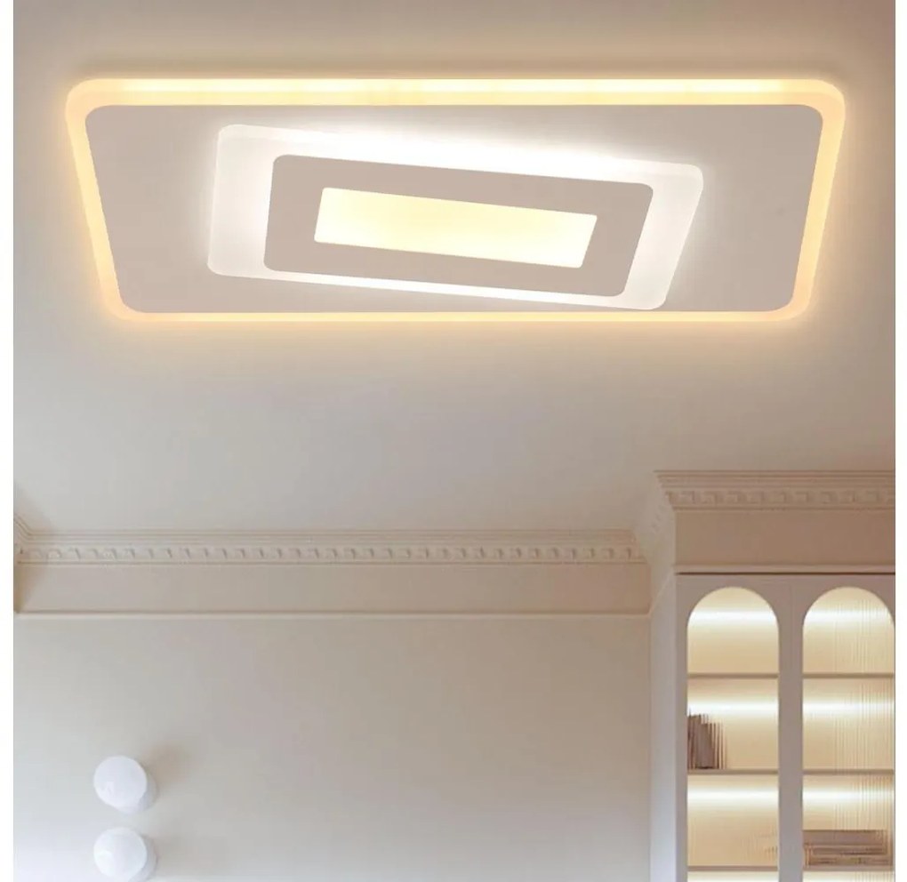 Brilagi - Ściemnialna lampa sufitowa LED MODERN LED/51W/230V 3000-6000K + pilot