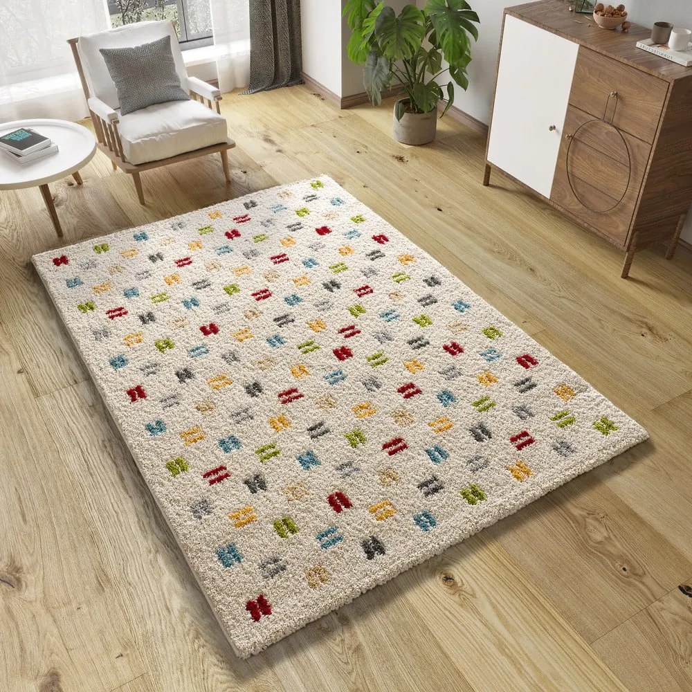 Kremowy dywan 80x150 cm Bremen – Universal