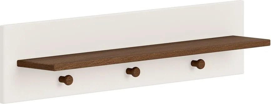 Beżowy wieszak dziecięcy ścienny 80x18 cm Sezane – Vipack