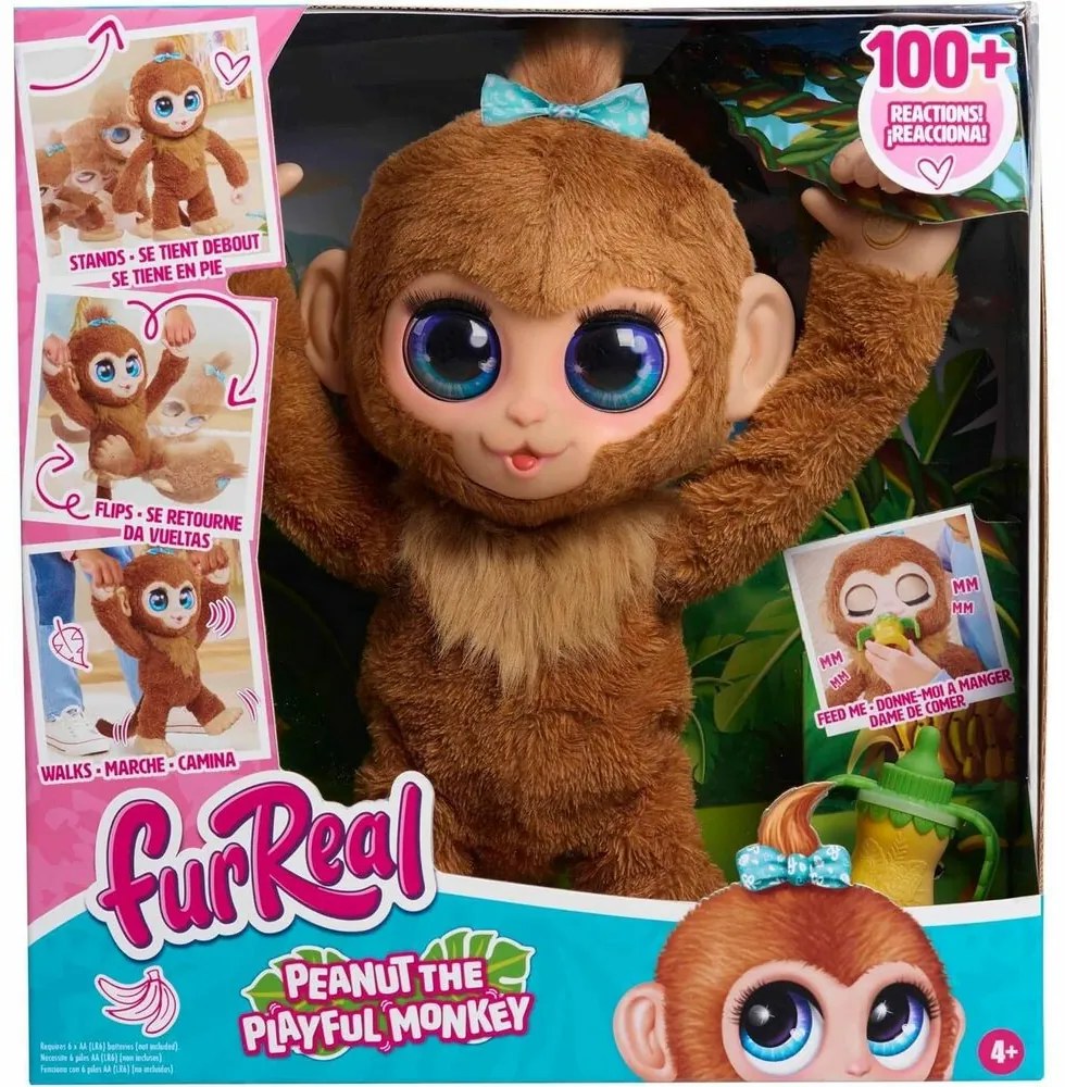 FurReal Peanut Interaktywna Małpka