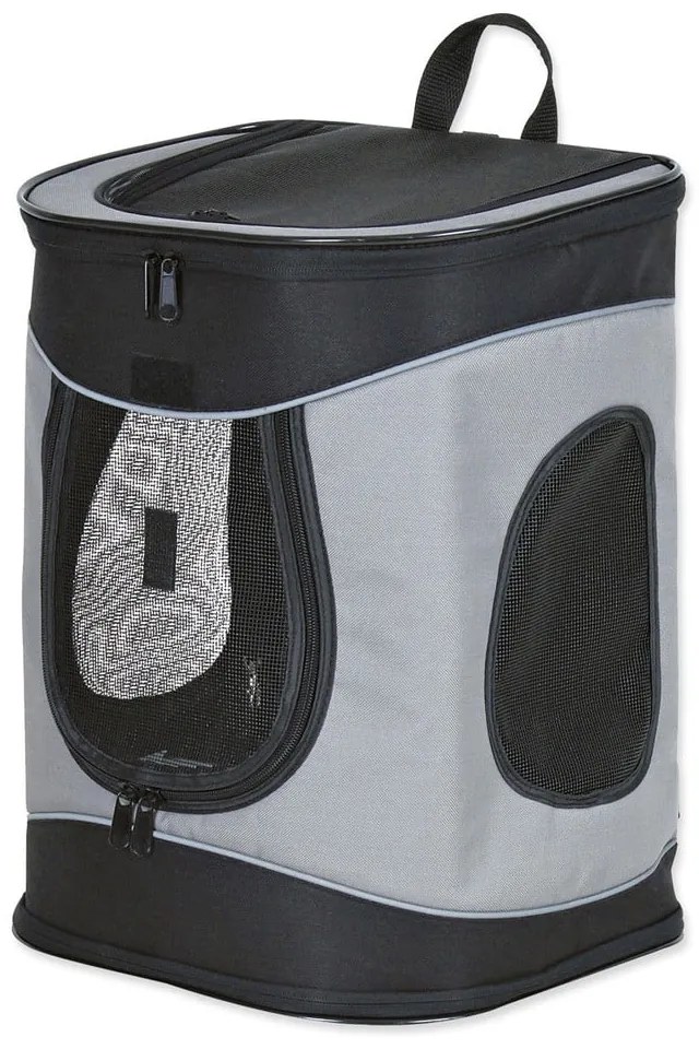 Szary plecak dla czworonoga 30x34 cm Trixie Timon – Plaček Pet Products