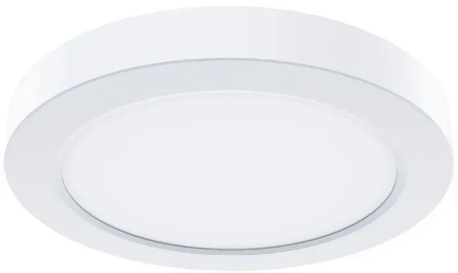 Mały okrągły plafon led w białym kolorze - K618-Qubero