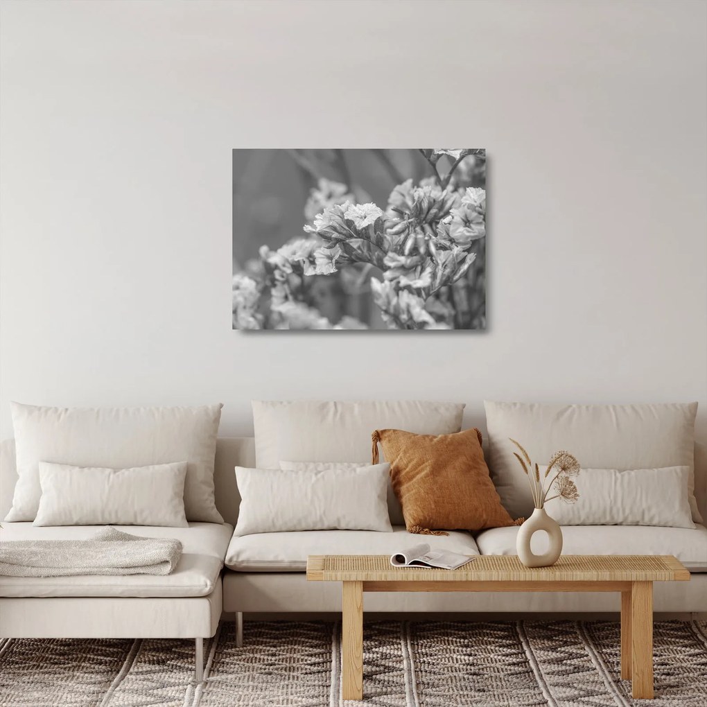 Obraz na szkle - Suszone kwiaty (70x50 cm)