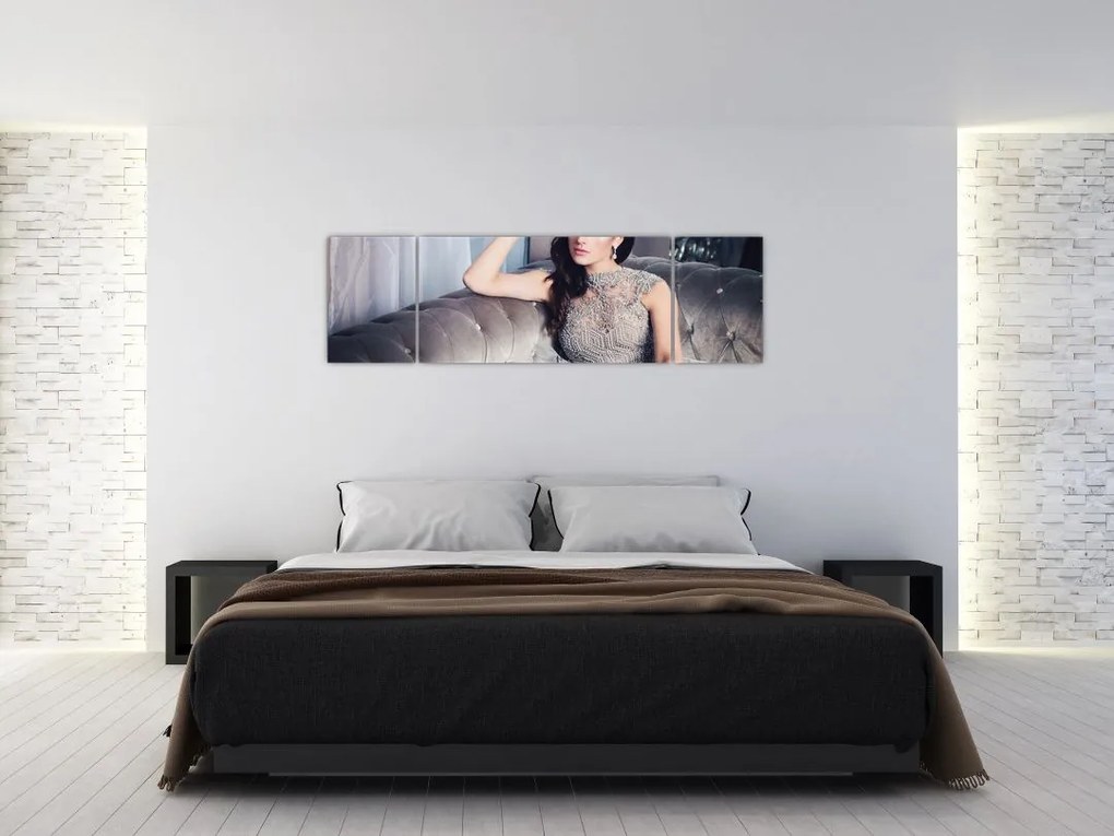 Obraz - Glamour (170x50 cm)
