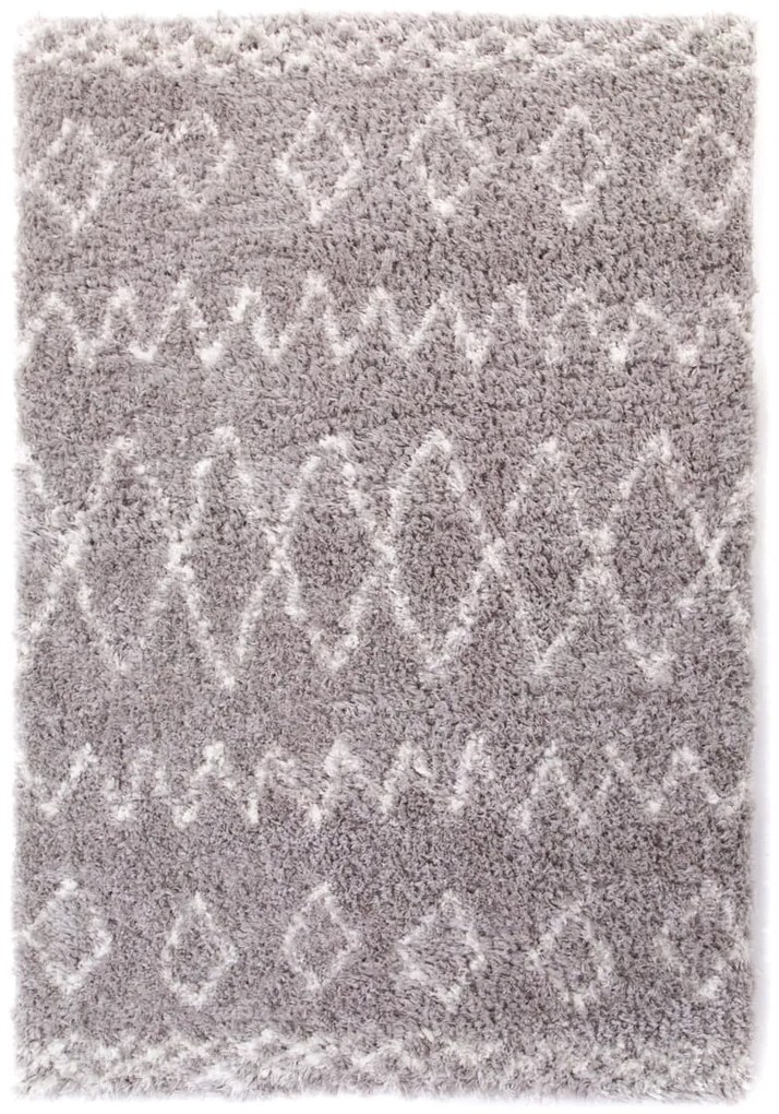 Dywan poliestrowy Dream Romby Szary 200 cm x 300 cm