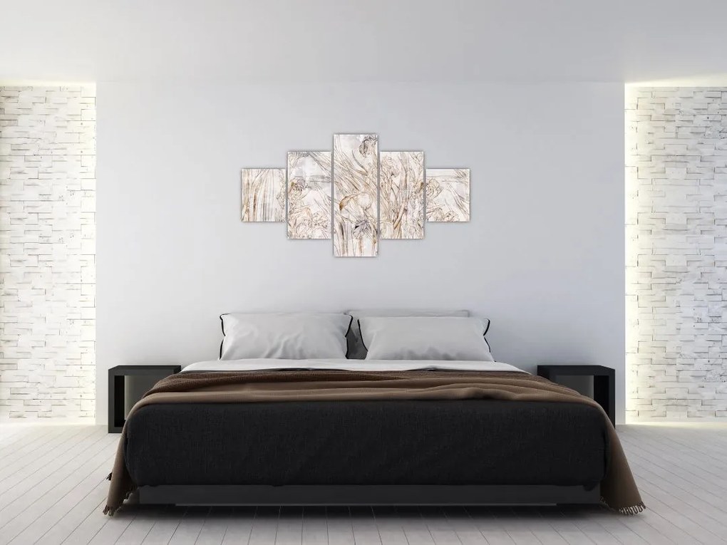 Obraz - Irysy (125x70 cm)