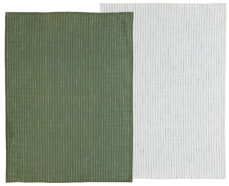 Bawełniane ścierki zestaw 2 szt. 50x70 cm Line – Södahl