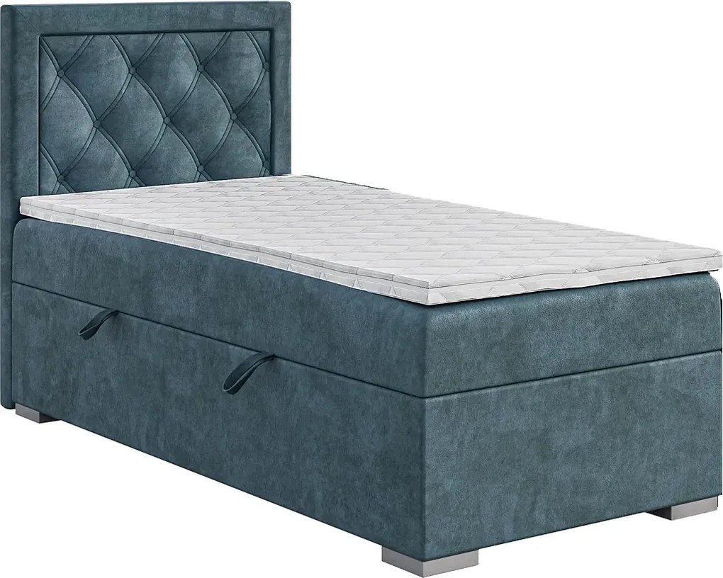 Pojedyncze łóżko boxspring 80x200 M7-H16