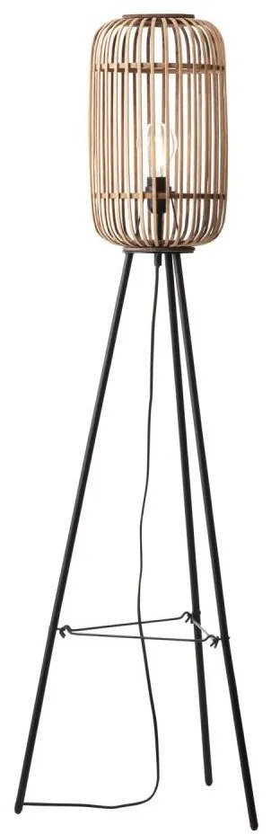 Brilliant - Lampa stojąca WOODROW 1xE27/60W/230V bambus