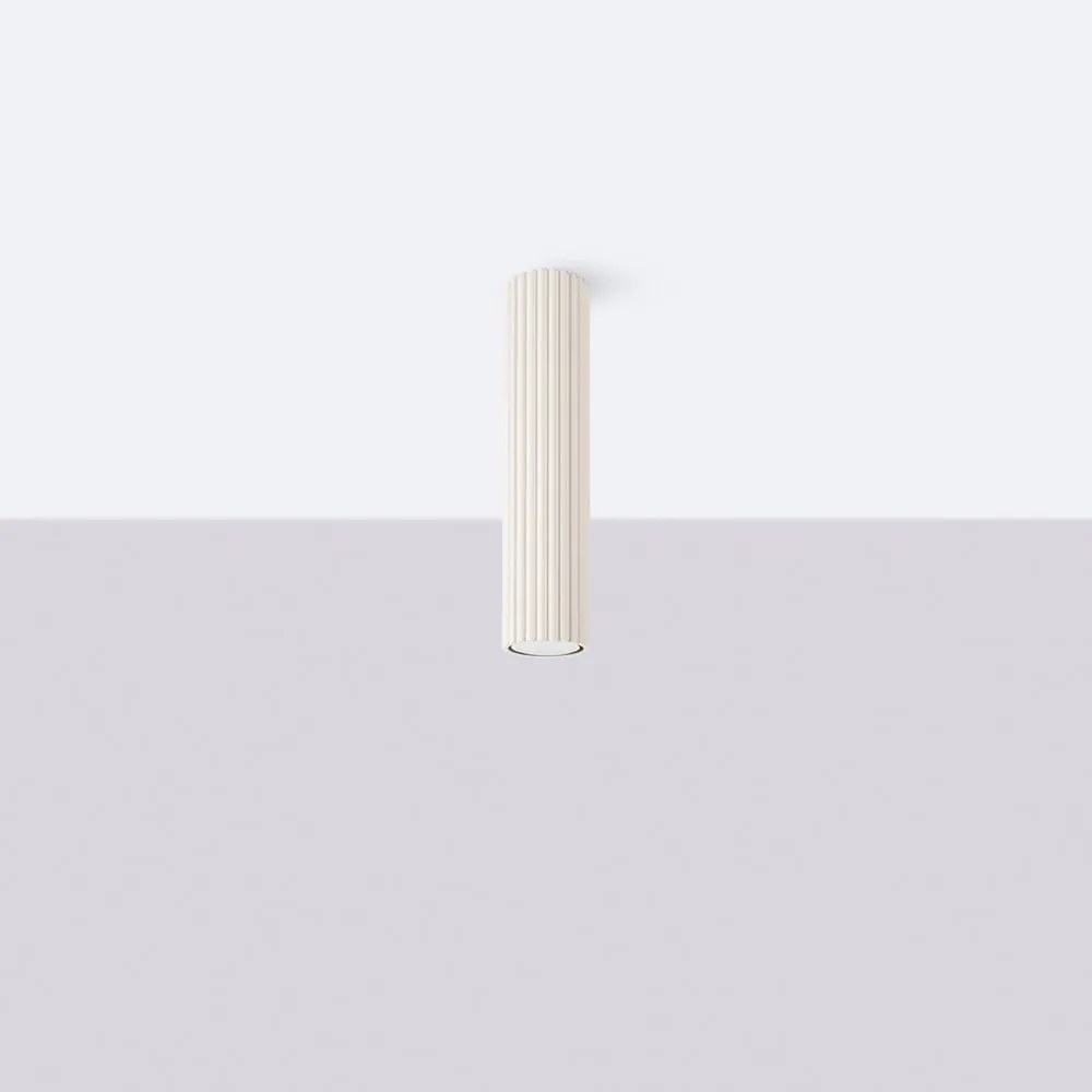 Kremowa lampa punktowa Gleam – Sollux