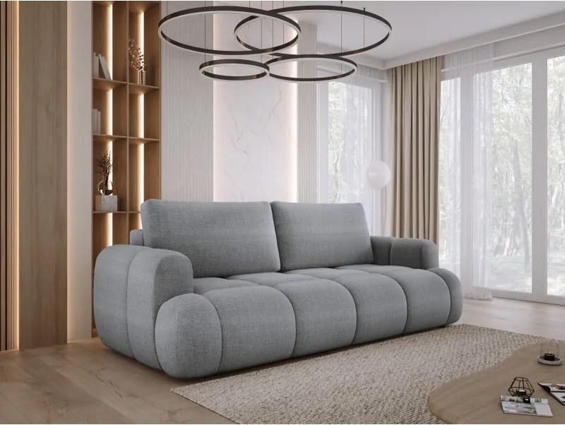 Sofa Kanapa BOMO 3 osobowa z funkcją spania i pojemnikiem w tkaninie EDEN 18 WERSAL