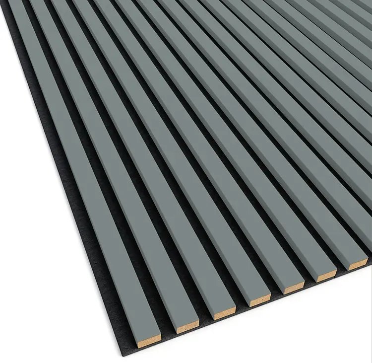 Akustyczne panele lamelowe 2 szt. khaki H4-S18