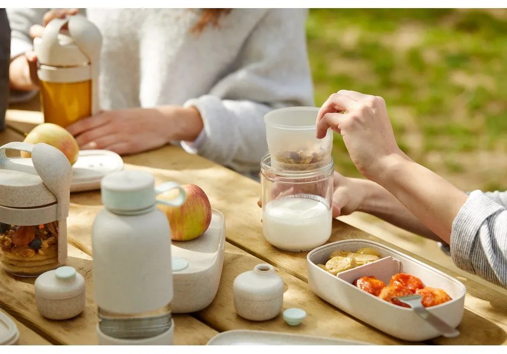 Pojemnik na jogurt z łyżką To Go Organic – Lékué