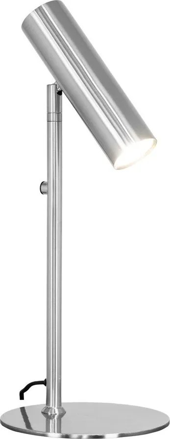 Stalowa lampa stołowa w kolorze srebra (wysokość 47 cm) Paris – House Nordic