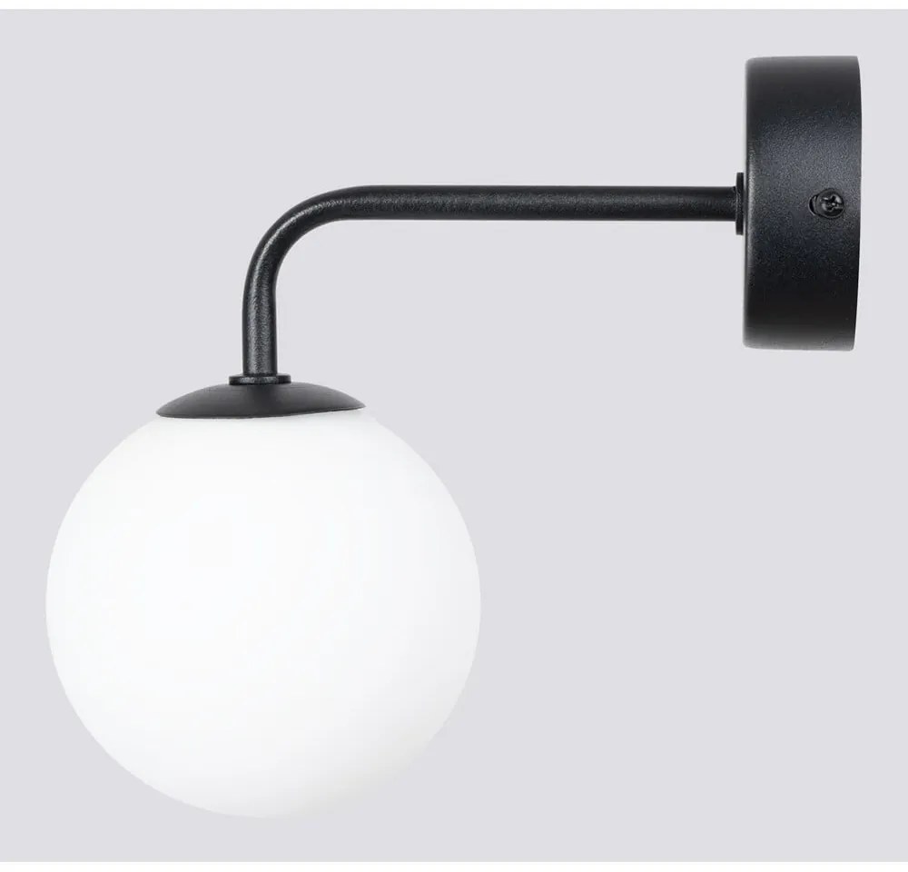 Czarno-biały kinkiet Beam – Sollux