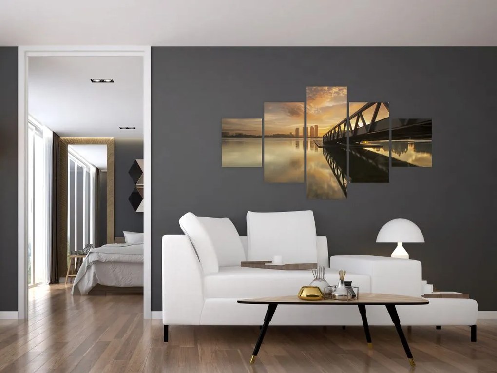 Obraz molo (125x70 cm)