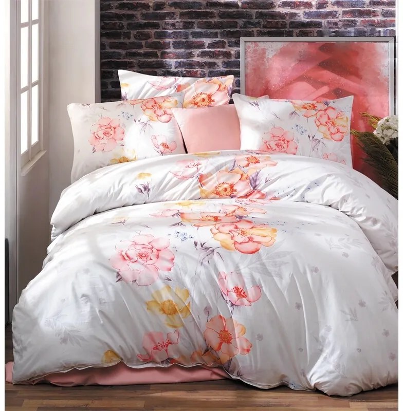 BedTex Bawełniana pościel Carmen, 220 x 200 cm, 2szt. 70 x 90 cm + 2 szt. 50 x 70 cm