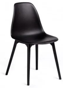 Krzesło Jadalniane Z Polipropylenu Scand Czarna - Sklum