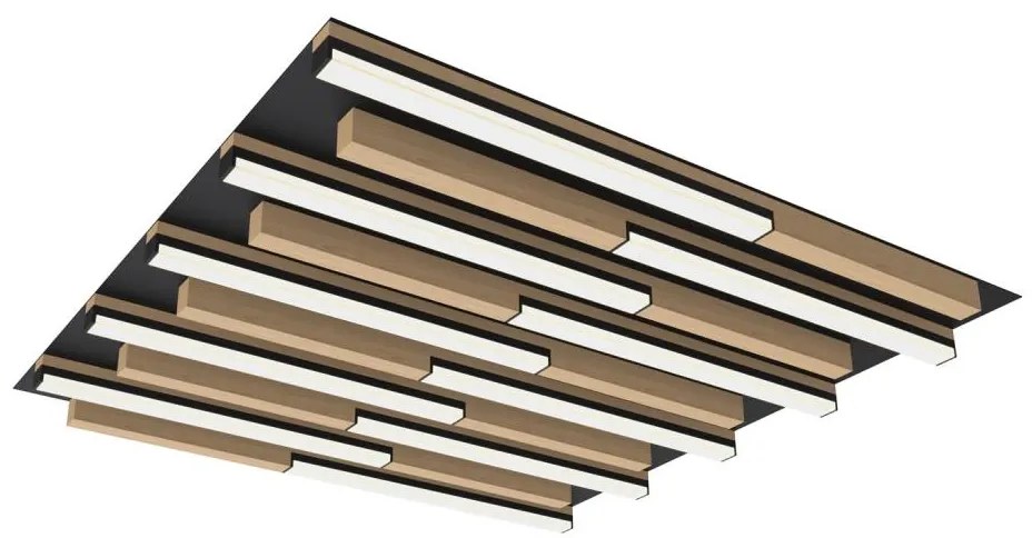 Wofi 9031-1006 - LED 40W 230V regulowane plafon PALERMO drewno