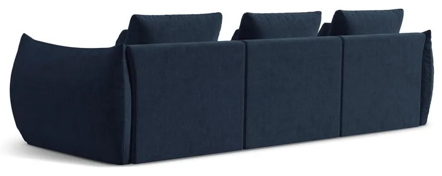 Ciemnoniebieska sofa 332 cm Bloom – Micadoni Home