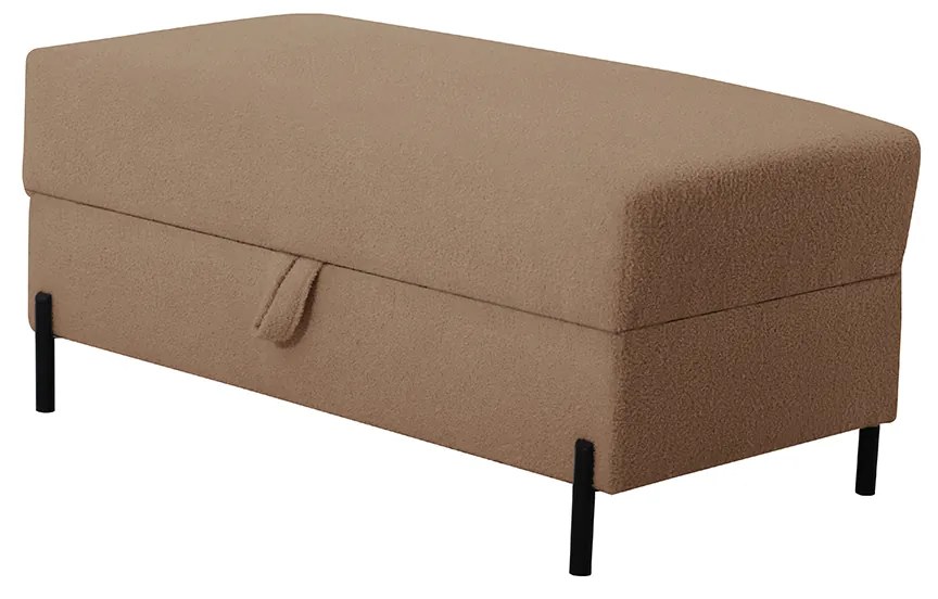 Podnóżek Tymon 100 × 50 cm Beżowy