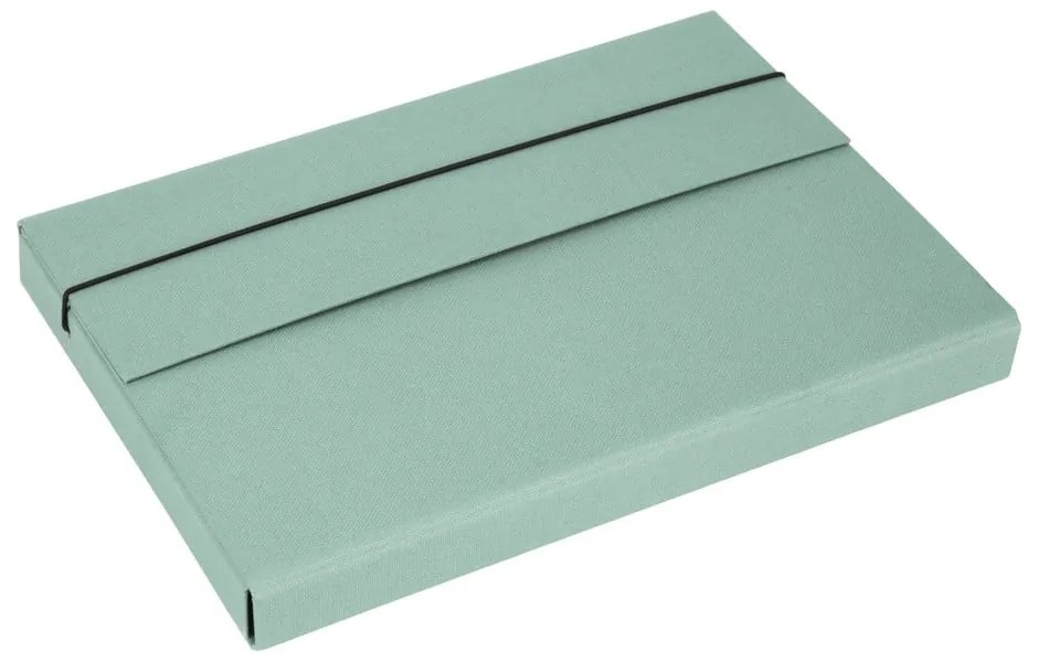 Zielony kartonowy organizer Olof Canvas Paper Laminate – Bigso