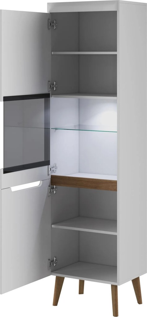Witryna NORDICO 197 x 53 cm stojąca