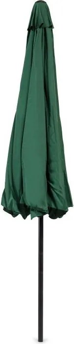 Regulowany, składany parasol ogrodowy SL-UM003B łamany, zielony, 3 m