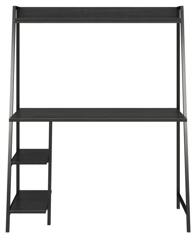 Ścienne biurko z blatem w dekorze dębu 51x111 cm Bushwick – Novogratz