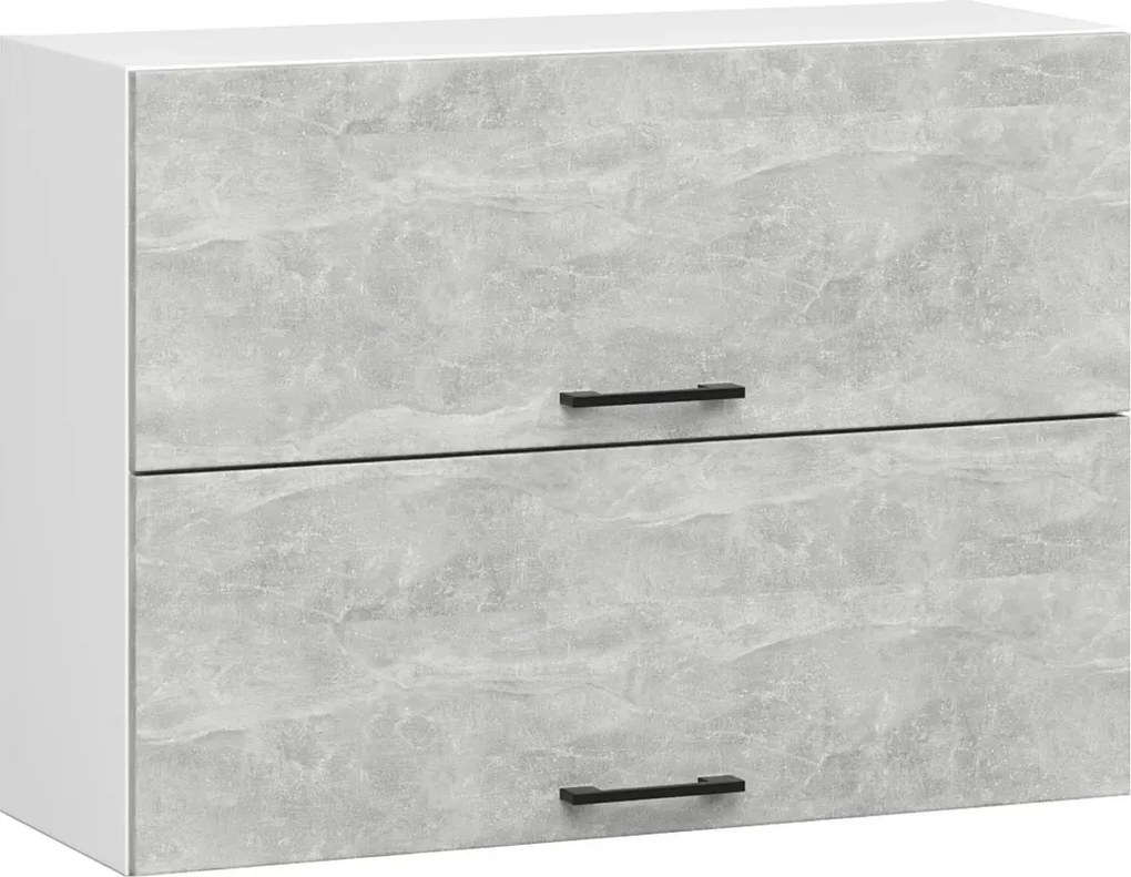 Wisząca szafka kuchenna beton  D6-Z80