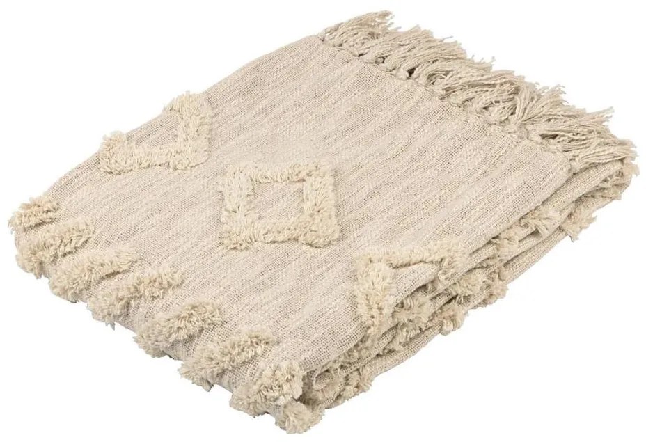 Eglo 420331 - Narzuta LONGLAC 170x130 cm beżowa