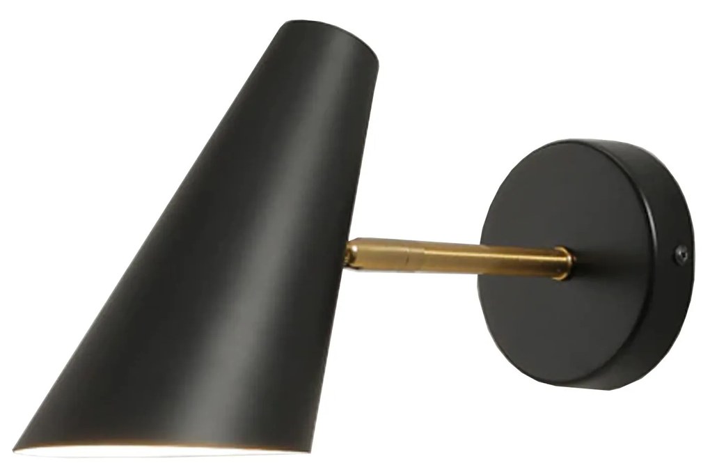 LAMPA ŚCIENNA KINKIET APP1141-1W  Czarny