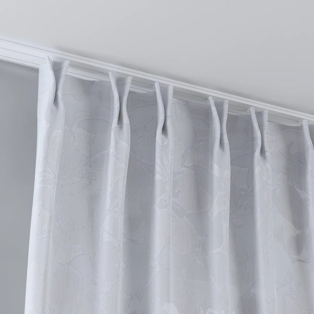 Zasłona na haczykach flex podwójnych