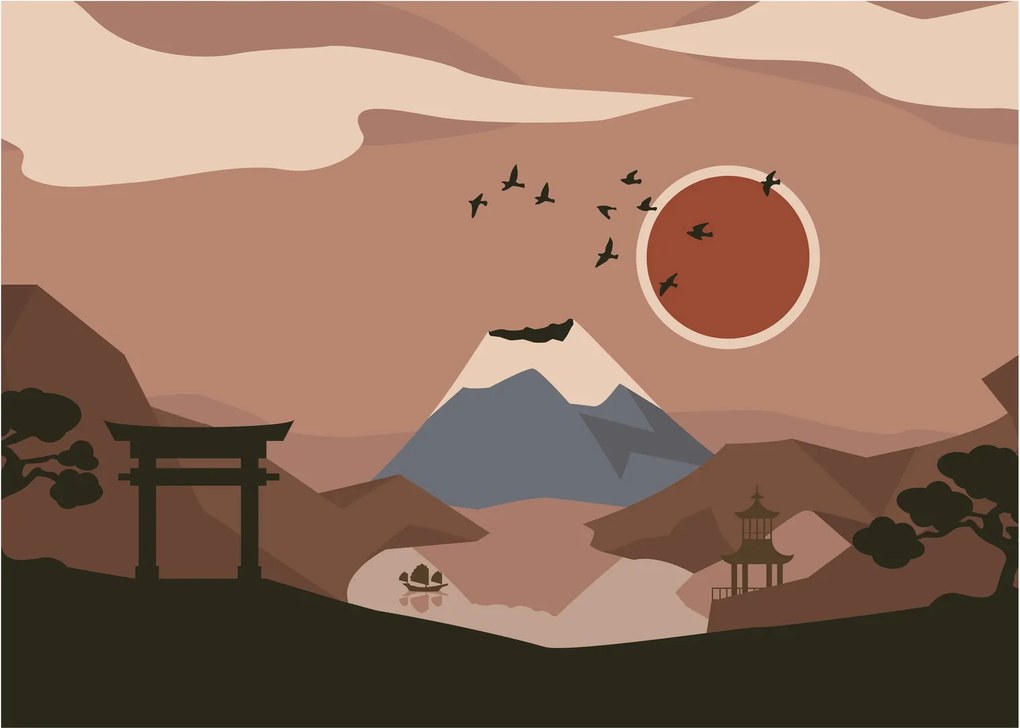 Obraz - Japonia N⁰1 (70x50 cm)
