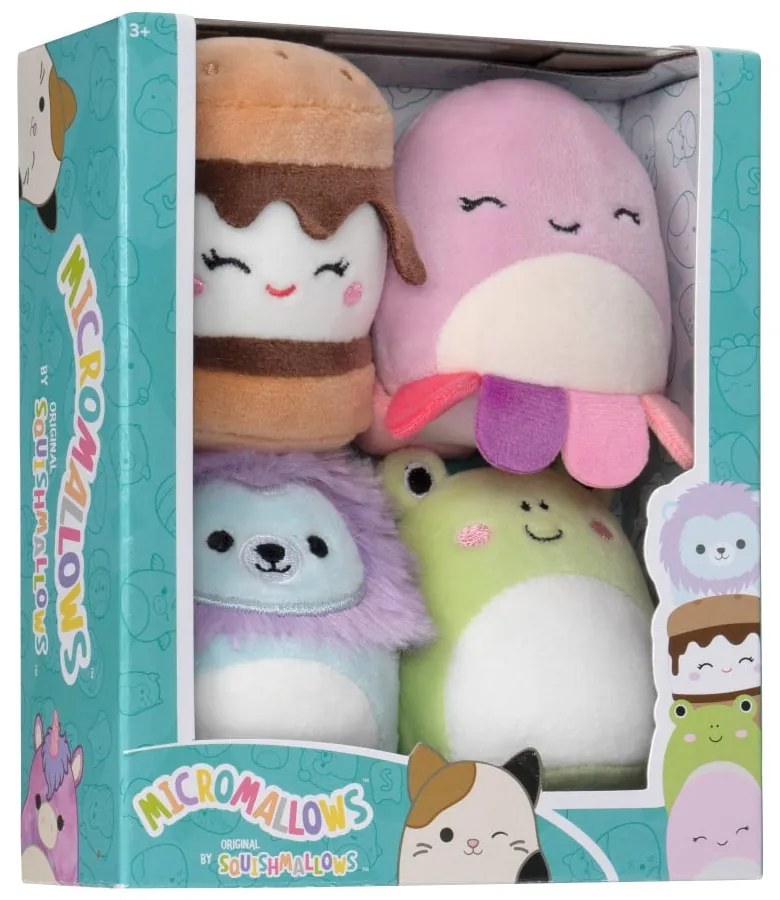 Zabawki pluszowe zestaw 4 szt. 4Pack – SQUISHMALLOWS