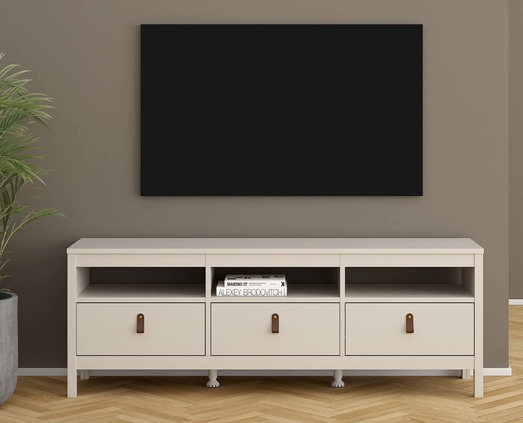 Szafka pod telewizor z szufladami Madrid, kaszmir mat