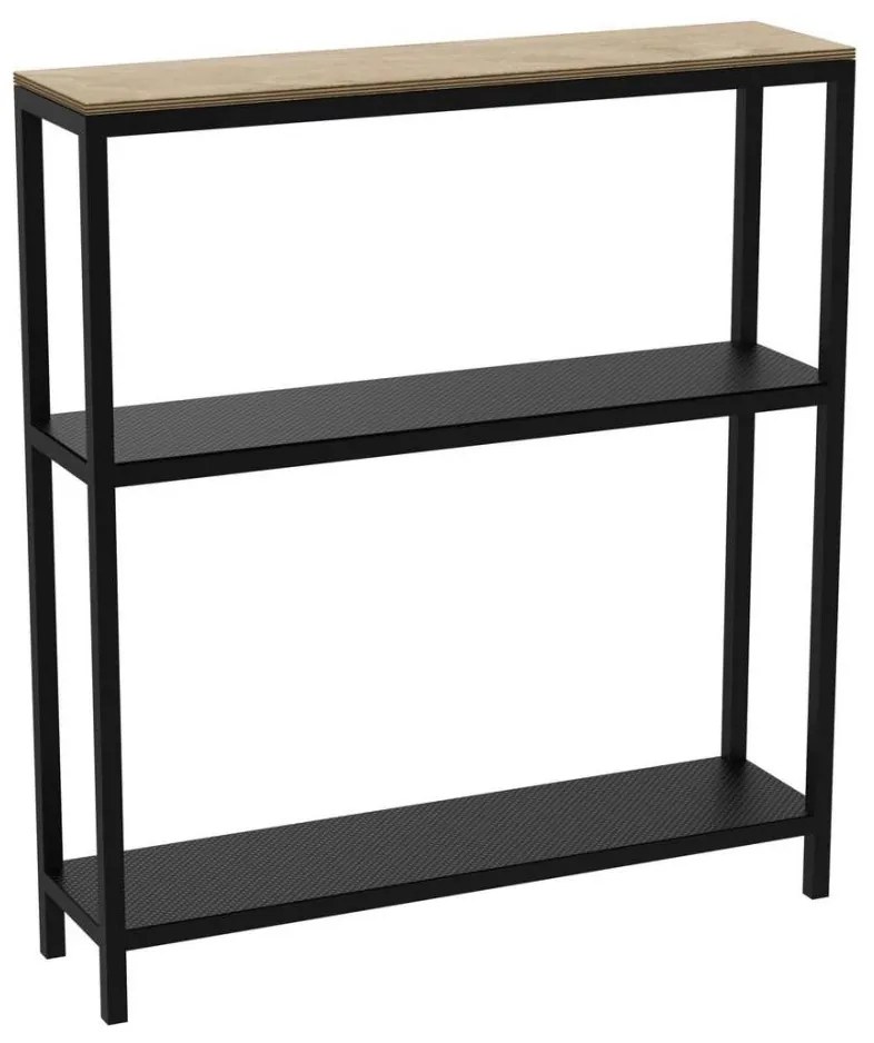 Stojak łazienkowy 67x60 cm czarne