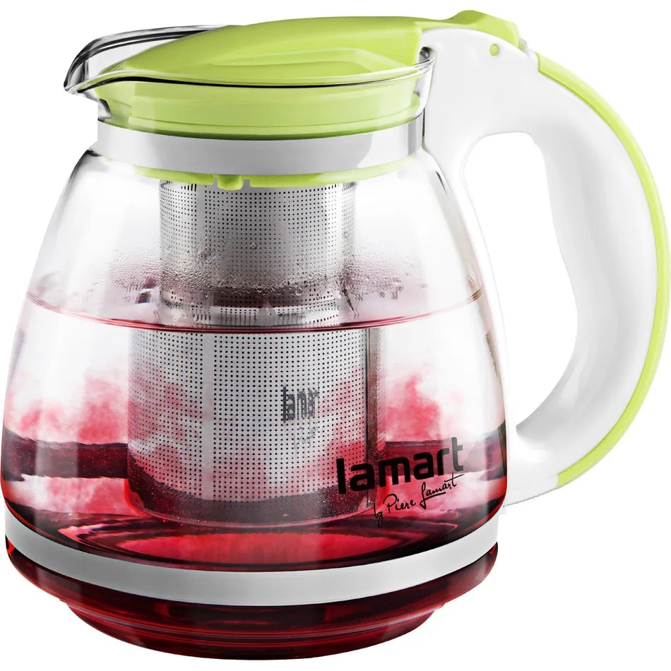 Lamart LT028 czajnik Verre 1,5 l, zielony, 1,5 l