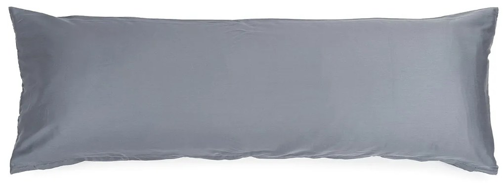 4Home poszewka na Poduszkę relaksacyjną Mąż zastępczy satyna szary, 50 x 150 cm
