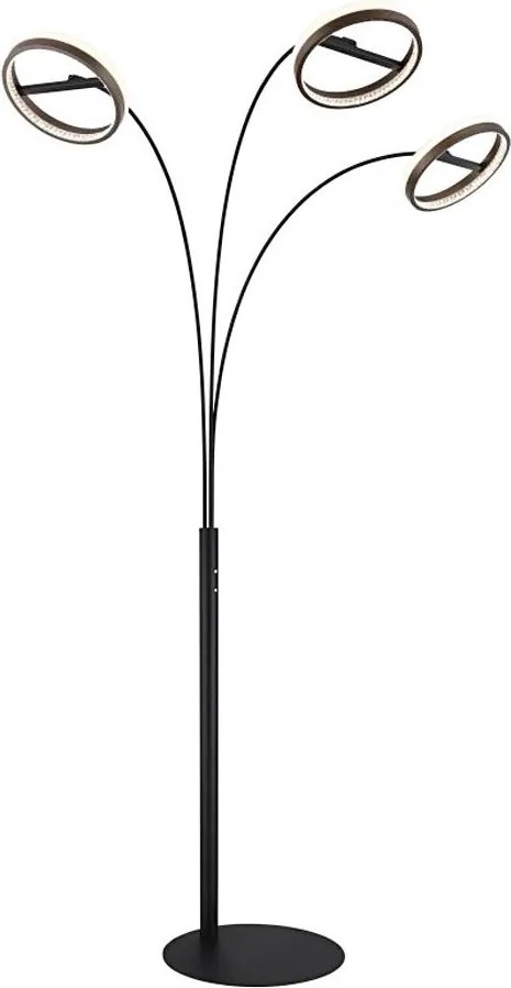 Globo 67179S1 - LED ściemniana dotykowa lampa stojąca DELLA 48W/230V 3000/4000/6000K