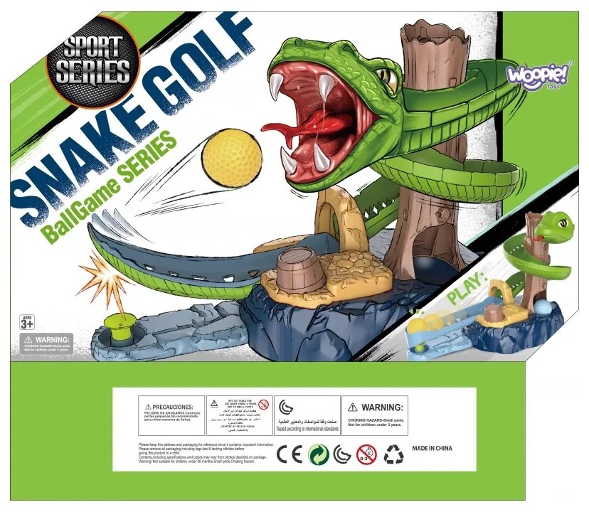 Woopie gra zręcznościowa mini golf snake golf