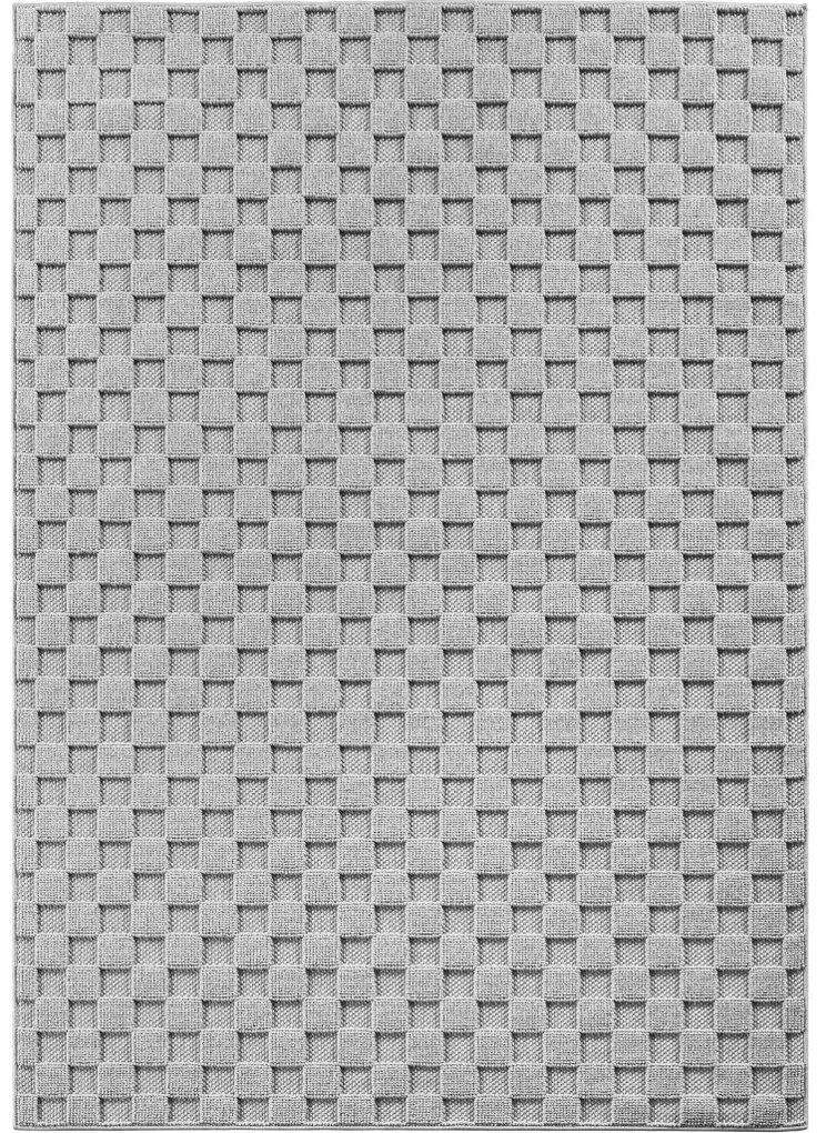 Dywan nowoczesny 3D Helix szary 60 cm x 110 cm