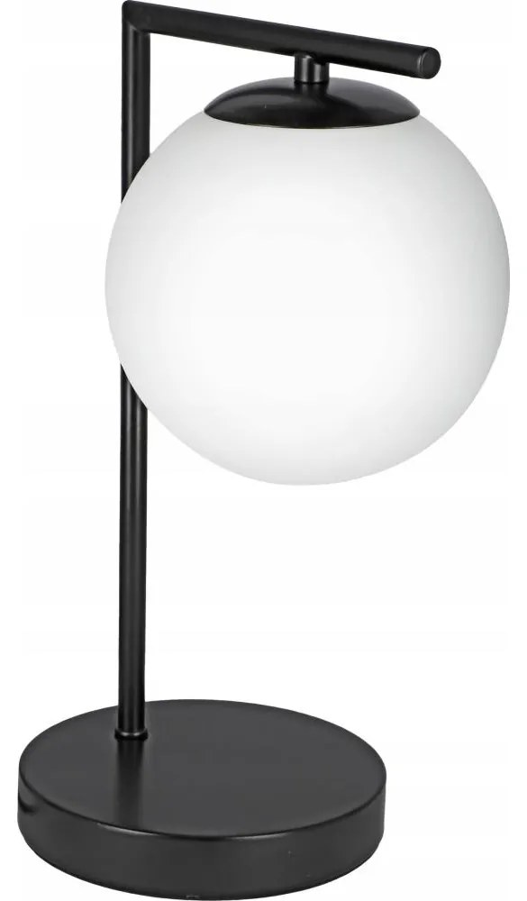 Lampa stołowa 1xE27/40W/230V czarna/biała
