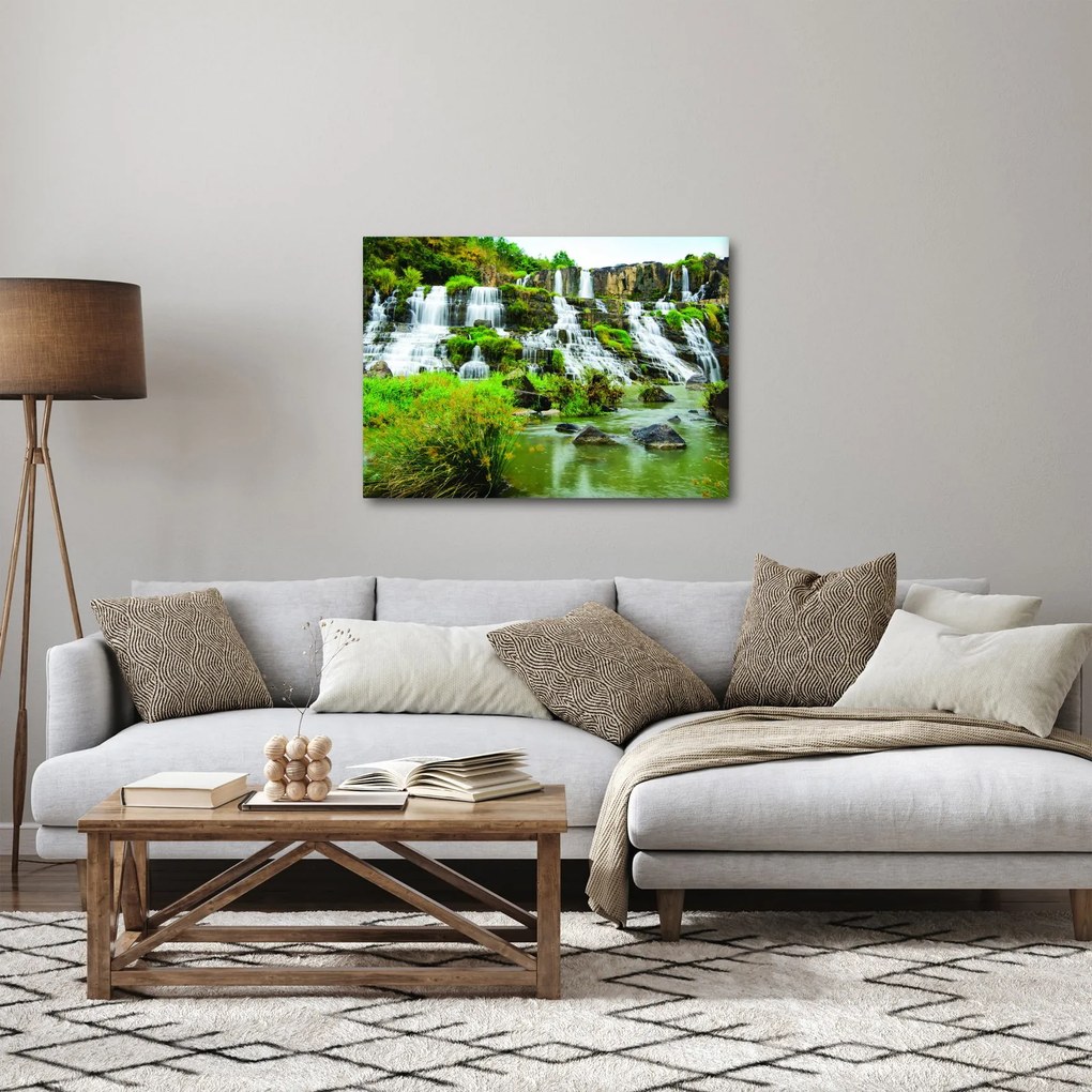 Obraz - wodospady (70x50 cm)