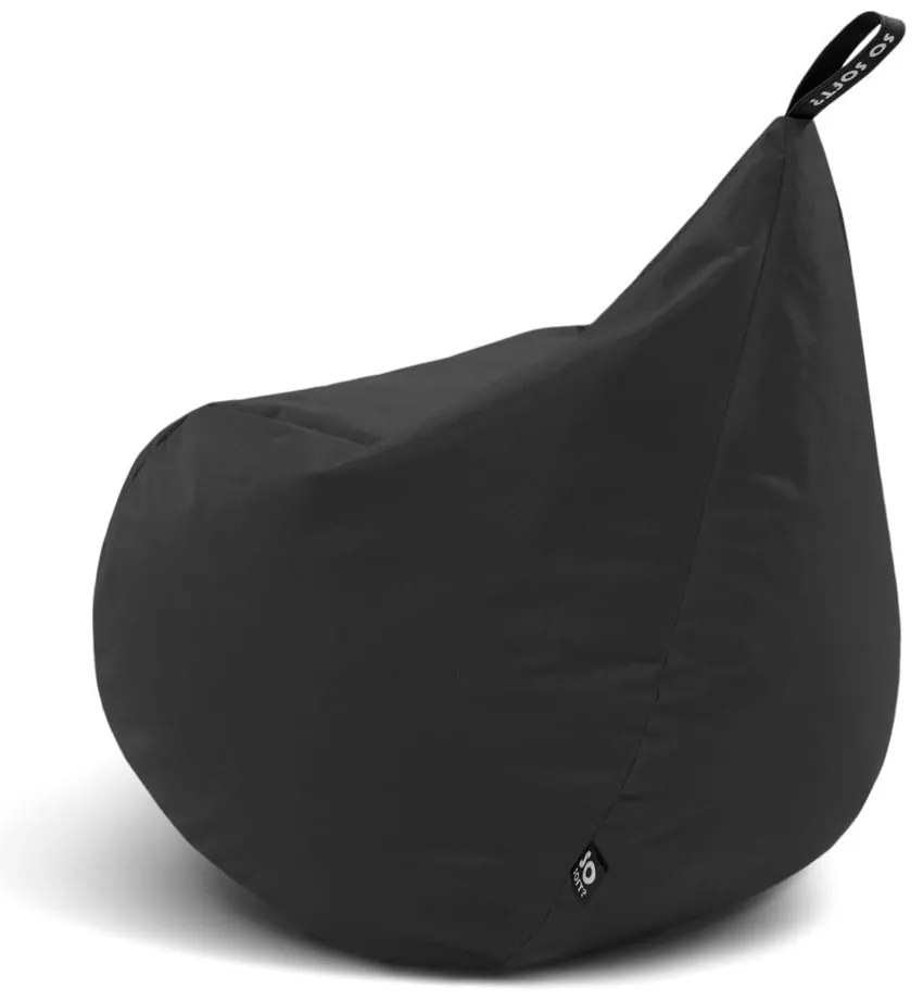 Pomarańczowy worek do siedzenia Drop L – So Soft?