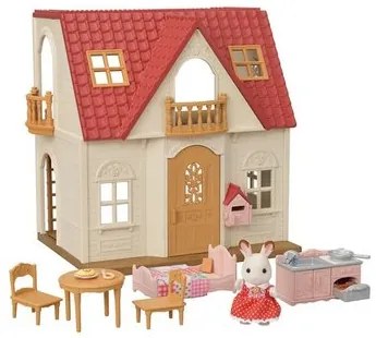 Sylvanian Families Podstawowy dom z czerwonymdachem nowy