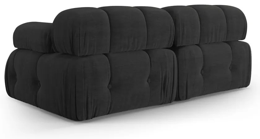 Czarna sofa 192 cm Ferento – Cosmopolitan Design