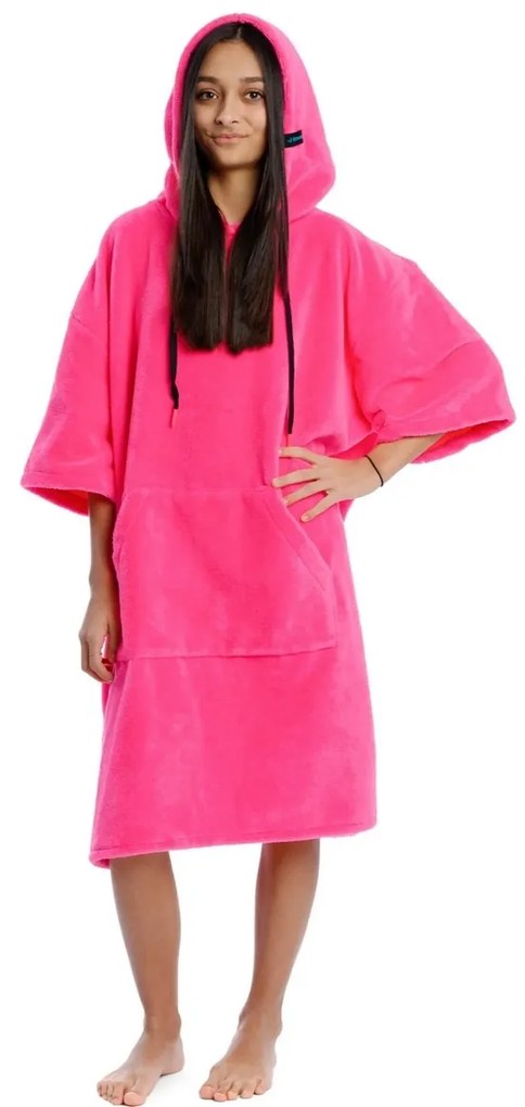 Towee Surf poncho MONO Bubblegum pink, 80 x 115 cm