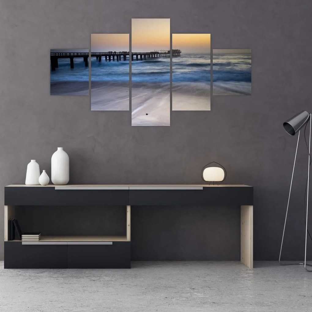 Obraz portu w Namibii (125x70 cm)